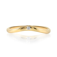 Anello in oro con Diamante IF (D)
