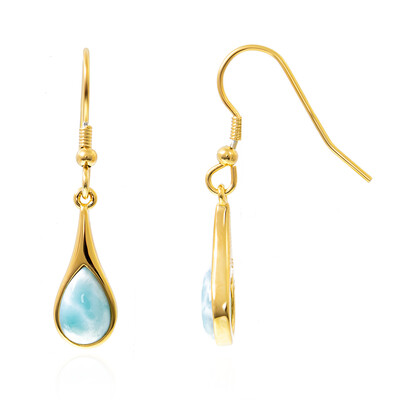 Orecchini in argento con Larimar
