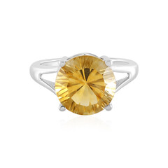 Anello in argento con Citrino