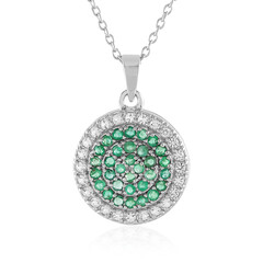 Collana in argento con Smeraldo Socoto