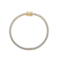Bracciale in ottone con Diamante I3 (I) (Juwelo Style)