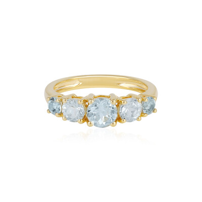 Anello in argento con Acquamarina