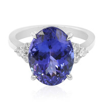 Anello in oro con Tanzanite AAA (CIRARI)