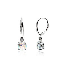 Orecchini in argento con Topazio Moonlight