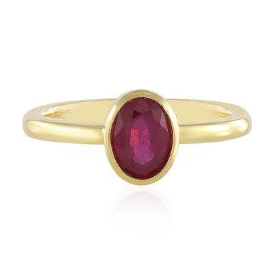 Anello in argento con Rubino Bemainty