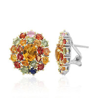 Orecchini in argento con Citrino (Dallas Prince Designs)