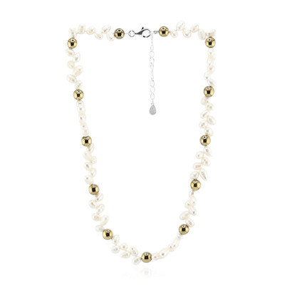 Collana in argento con Perla di Acqua Dolce (TPC)