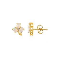 Orecchini in argento con Opale di Welo