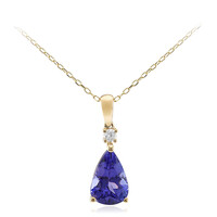 Collana in oro con Tanzanite AAA (CIRARI)