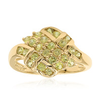 Anello in oro con Zaffiro Giallo