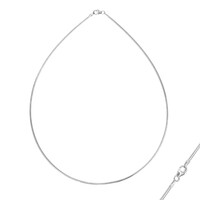 Collana OMEGA in argento 925 - 42 cm - ca. 7g