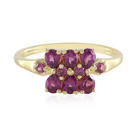 Anello in argento con Rodolite