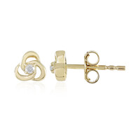 Orecchini in oro con Diamante I3 (J)