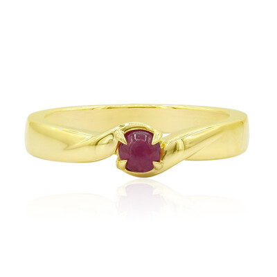 Anello in oro con Rubino della Groenlandia