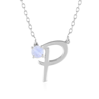 Collana in argento con Pietra di Luna Arcobaleno