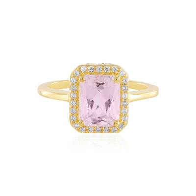 Anello in argento con Kunzite Brasiliana