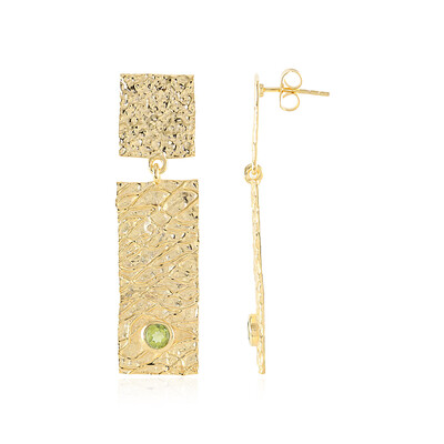 Orecchini in ottone con Peridoto (Juwelo Style)