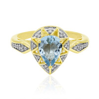 Anello in oro con Acquamarina Medina