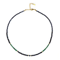 Collana in argento con Zaffiro Blu