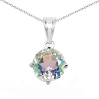 Collana in argento con Quarzo Moonlight