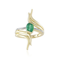 Anello in oro con Smeraldo Zambia (de Melo)