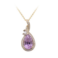 Collana in oro con Kunzite Patroke (CIRARI)