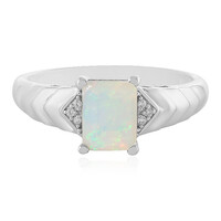 Anello in argento con Opale di Welo