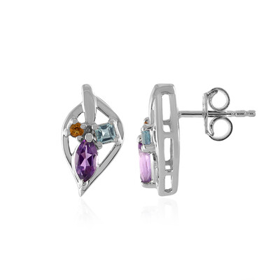Orecchini in argento con Ametista