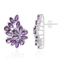 Orecchini in argento con Ametista