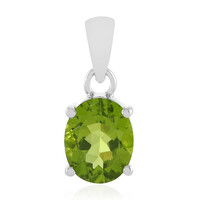 Ciondolo in argento con Peridoto