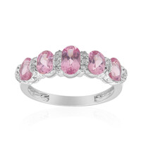 Anello in oro con Spinello Birmano Rosa (CIRARI)