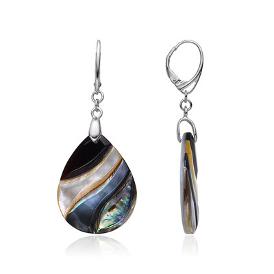 Orecchini in argento con Madreperla