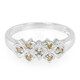 Anello da uomo in argento con Diamante Fancy