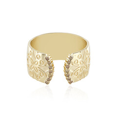 Anello in oro con Diamante Champagne I3