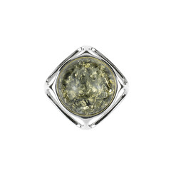 Ciondolo in argento con Ambra Baltica