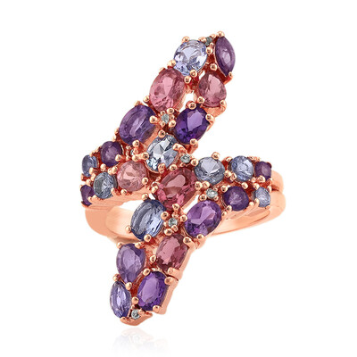 Anello in argento con Tanzanite