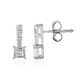 Orecchini in argento con Zircone