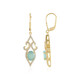 Orecchini in argento con Grandidierite