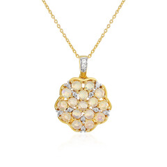 Collana in argento con Opale di Welo