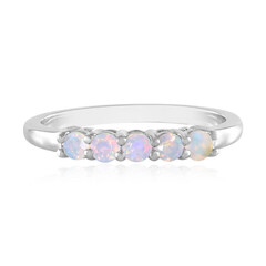 Anello in argento con Opale di Welo