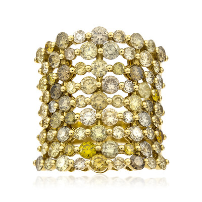 Anello in oro con Diamante Fancy SI2 (CIRARI)
