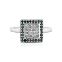 Anello in argento con Diamante I3 (H)