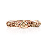 Anello in oro con Diamante Rose de France VS1 di Argyle