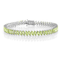Bracciale in argento con Peridoto Arizona