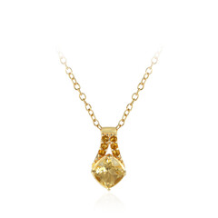 Collana in argento con Citrino