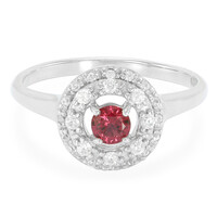 Anello in argento con Rubino Malawi