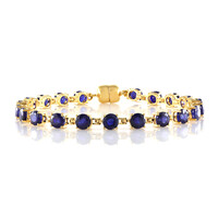 Bracciale in argento con Zaffiro Blu