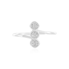 Anello in argento con Diamante I2 (I)