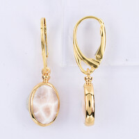 Orecchini in argento con Natrolite