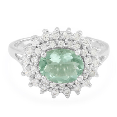 Anello in argento con Fluorite Esperanza